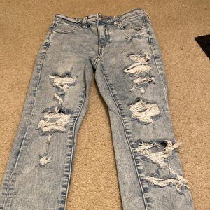 American Eagle Jeans size 2 short super hi rise jegging style